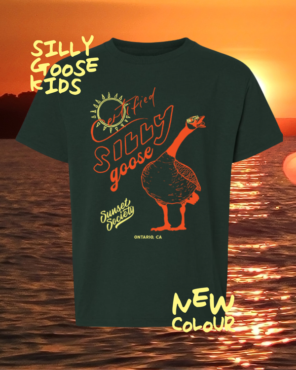 KIDS Certified Silly Goose Tee - Sublime Pine