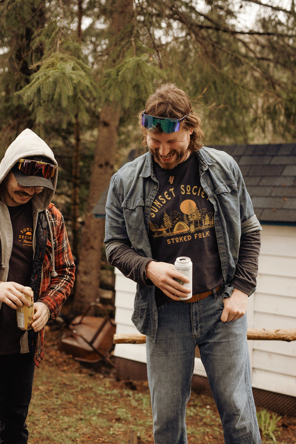 Stoked Folk Long Sleeve - Wild Night