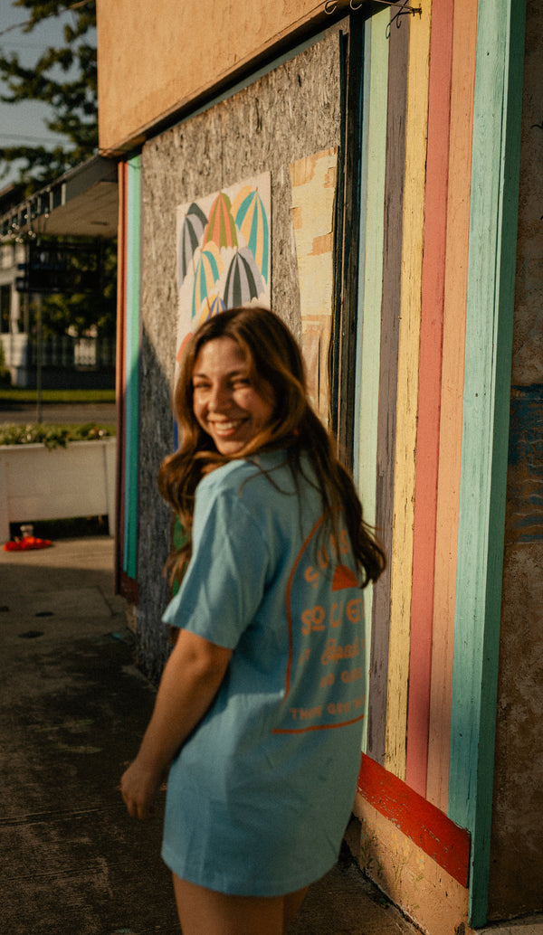 There Goes the Sun Short Sleeve - Summer Sky
