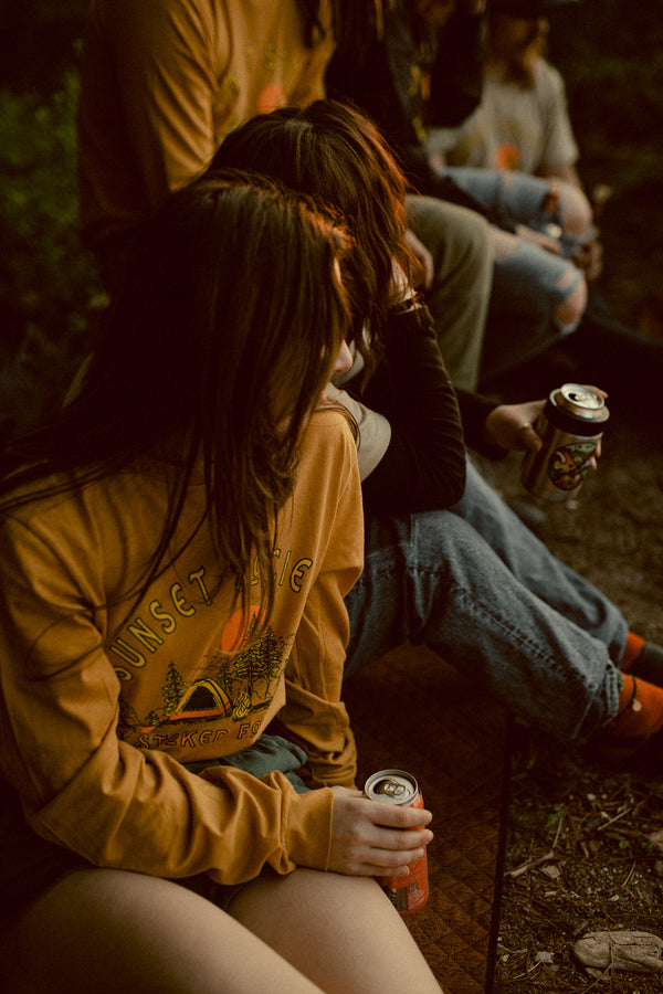 Stoked Folk Long Sleeve - Pass the Mustard