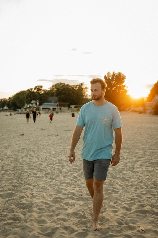 There Goes the Sun Short Sleeve - Summer Sky