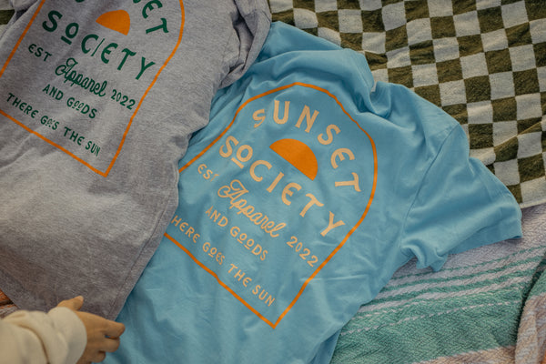 There Goes the Sun Short Sleeve - Summer Sky