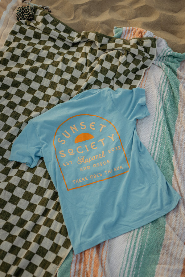 There Goes the Sun Short Sleeve - Summer Sky