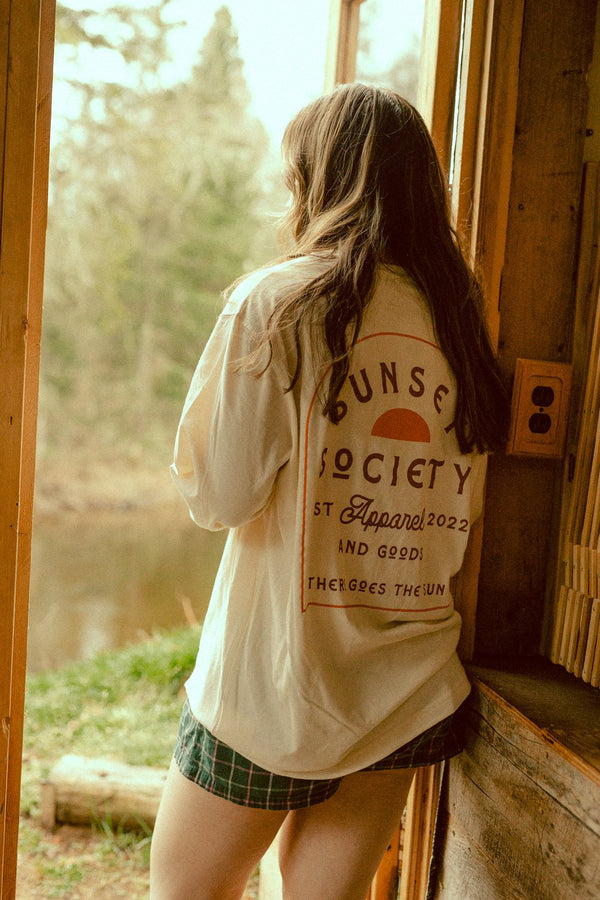 There Goes the Sun Long Sleeve - Vintage Cream