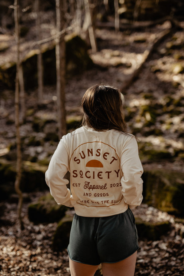 There Goes the Sun Long Sleeve - Vintage Cream