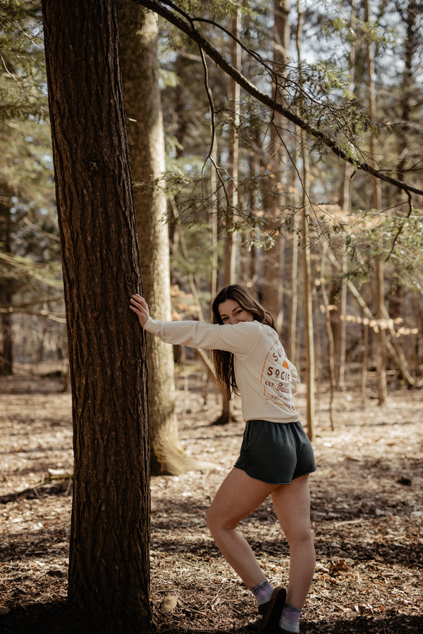 There Goes the Sun Long Sleeve - Vintage Cream