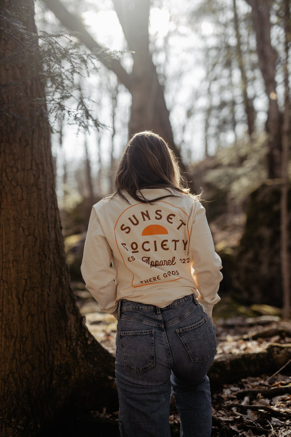 There Goes the Sun Long Sleeve - Vintage Cream