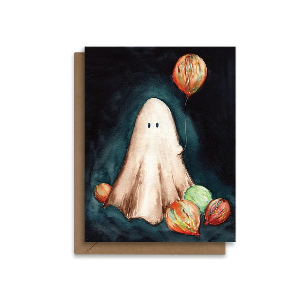 Birthday Ghoul | Spooky Ghost | Halloween Greeting Card
