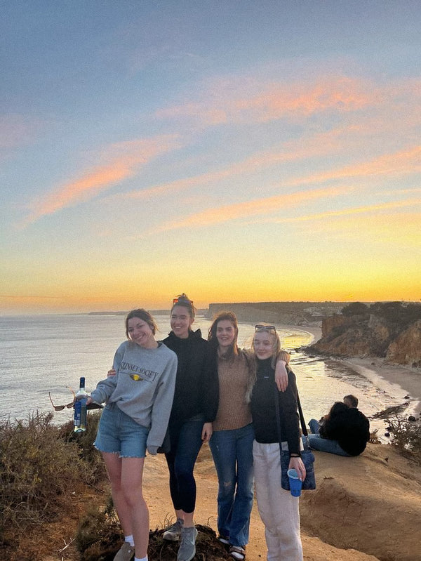 Sunset Society Crewneck - Overcast S