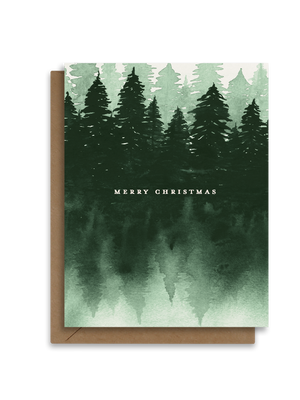 Merry Christmas | Forest Greeting Card