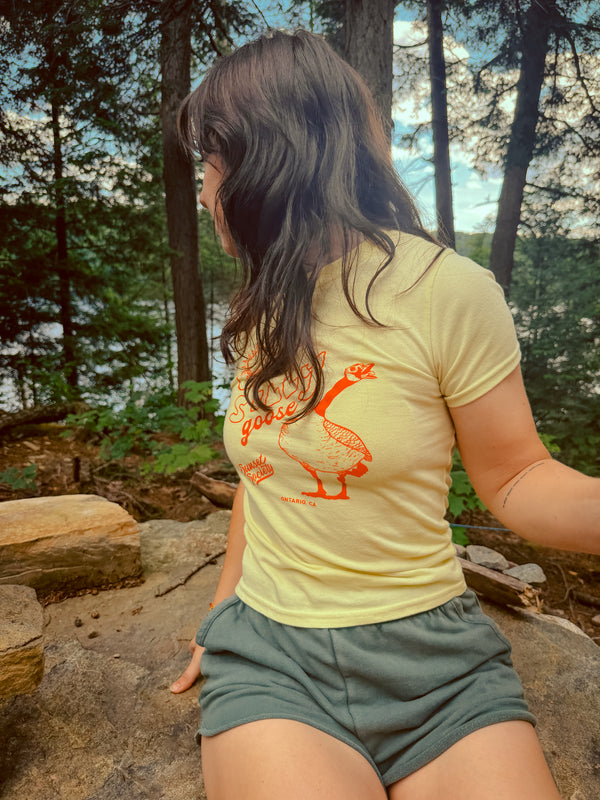 KIDS Certified Silly Goose Tee - Sunshine Yellow