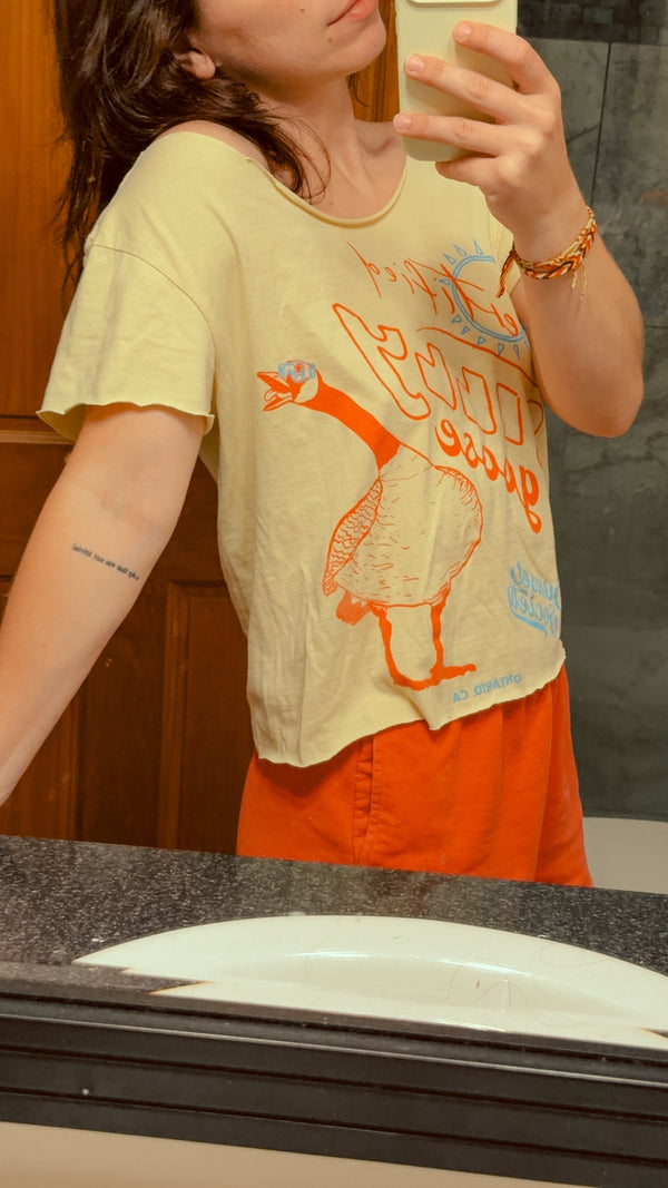 Certified Silly Goose Tee - Sunshine Yellow