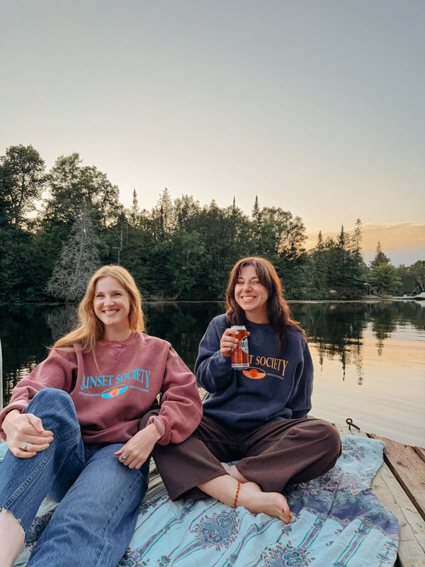 Sunset Society Crewneck - Dark Sky Preserve