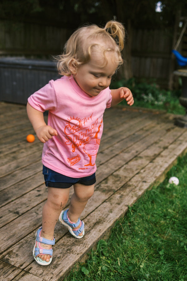 KIDS Certified Silly Goose Tee - Cotton Candy Pink