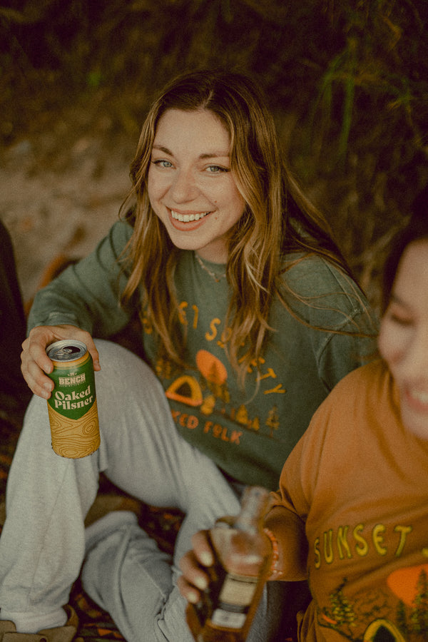 Stoked Folk Long Sleeve - Green Day Dream