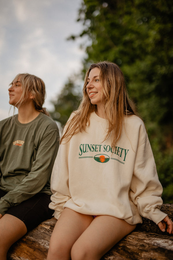 Sunset Society Crewneck - Ice Cream Dream