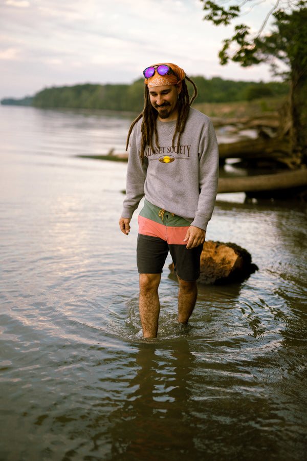 Sunset Society Crewneck - Overcast