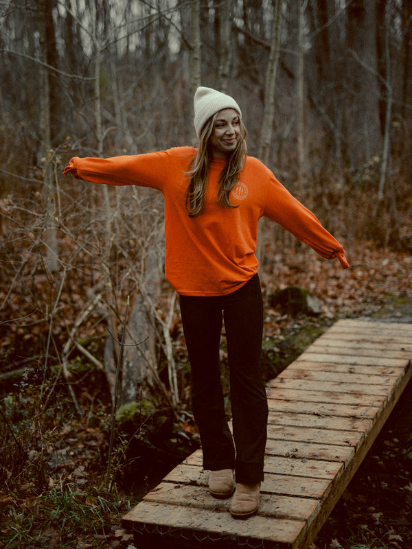 Algonquin Long Sleeve | Camp Orange