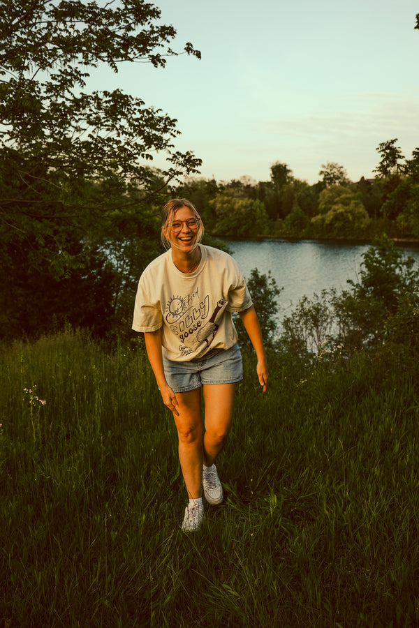 Certified Silly Goose Tee - Cream