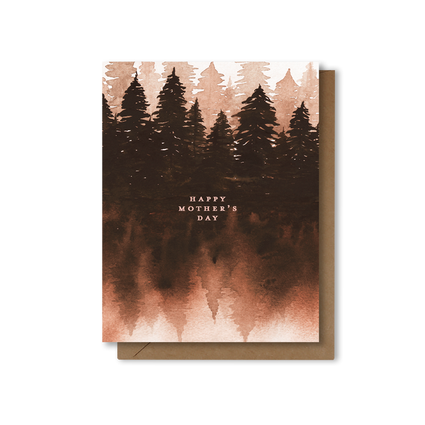 Happy Mother's Day | Rust Forest Greeting Card