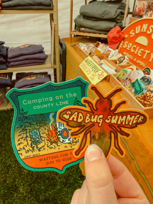 Dan Camping | Vinyl Sticker