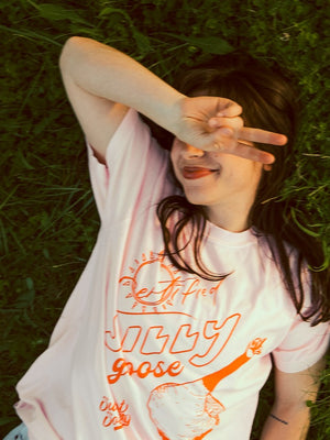 Certified Silly Goose Tee - Pink S