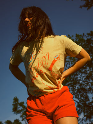 Certified Silly Goose Tee - Sunshine Yellow S