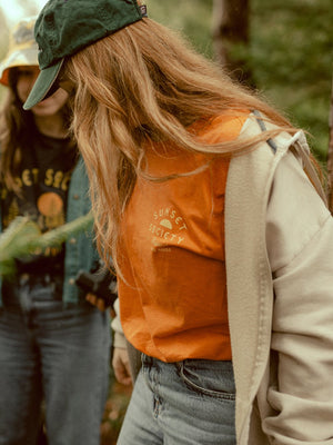 Sunset Socie-tee - Orange Slice S