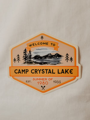 Camp Crystal Lake Patch | Friday the 13th Vinyl Sticker