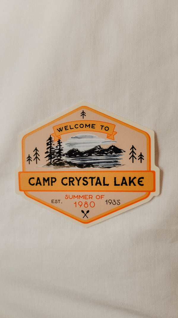 Camp Crystal Lake Patch | Friday the 13th Vinyl Sticker