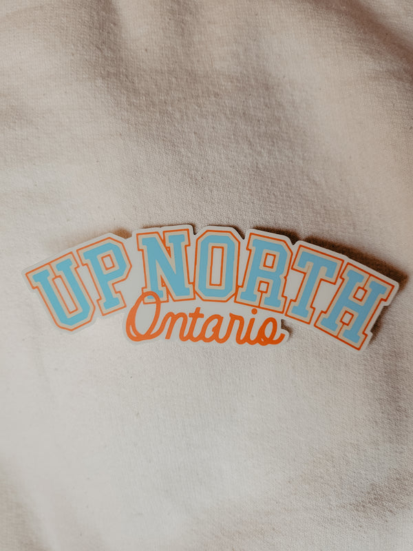 Up North Ontario Sticker | Green