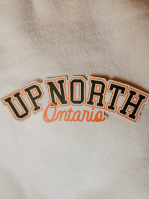 Up North Ontario Sticker | Blue