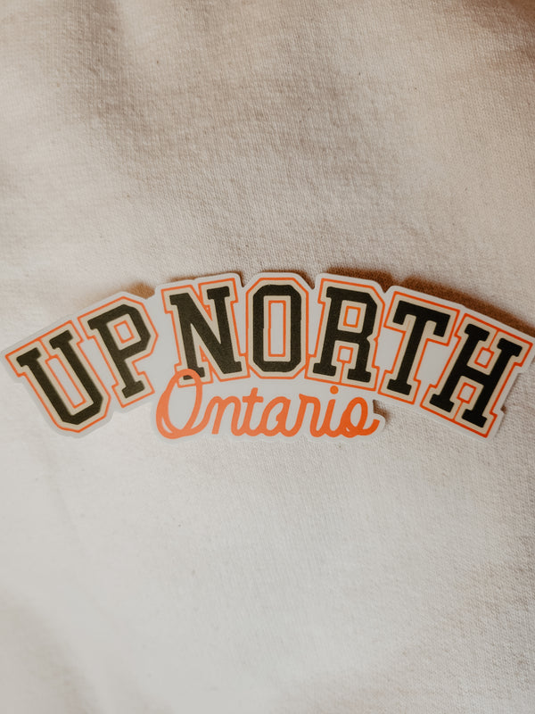 Up North Ontario Sticker | Blue