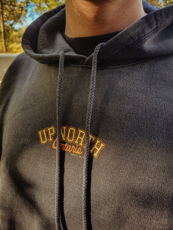 Up North Ontario  Hoodie - Dark Sky Preserve Navy S