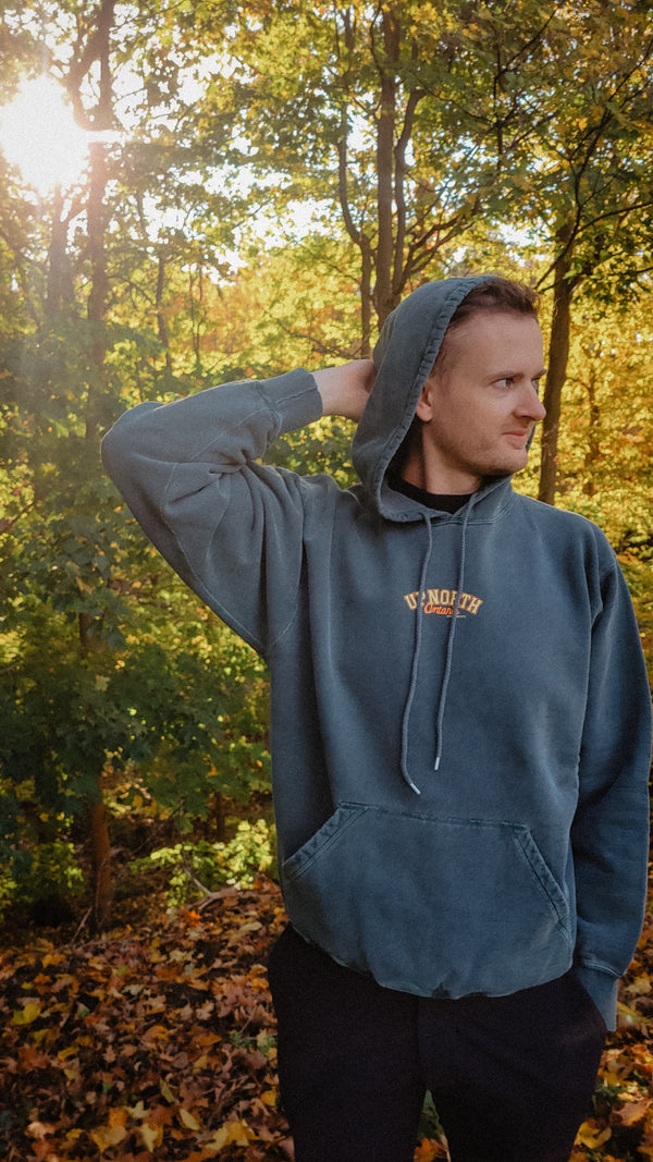 Up North Ontario Hoodie - Teal Appeal S