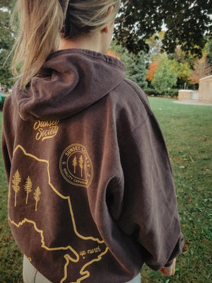 Up North Ontario Hoodie - Back Before Dusk S