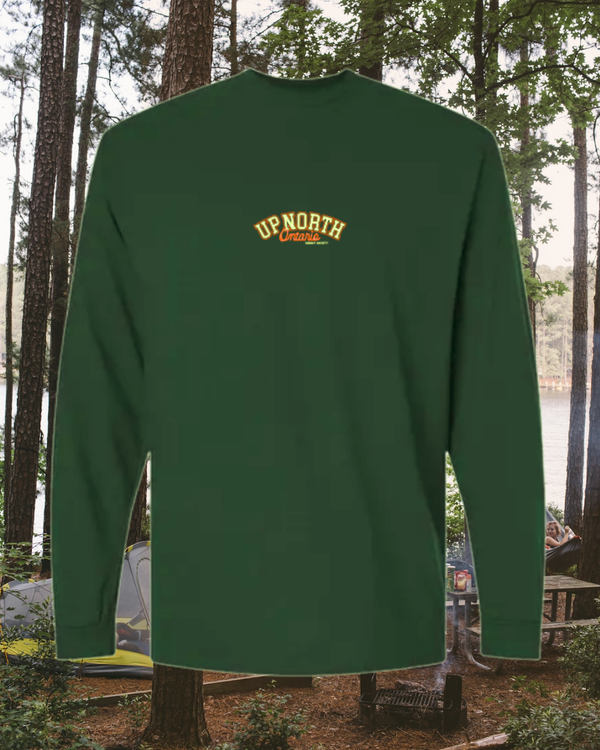 Up North Ontario Long Sleeve Tee - Sublime Pine