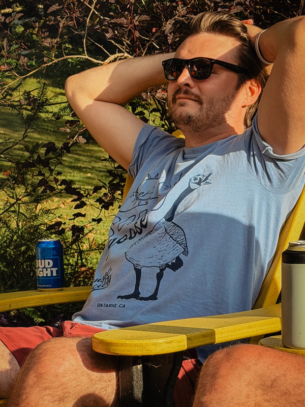 Certified Silly Goose Tee - Blue Skies