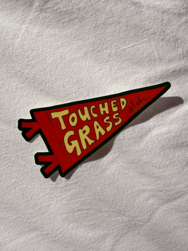 Touched Grass | Vinyl Sticker